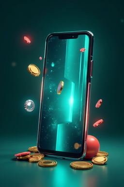 Smartphone con app casino Kinbet